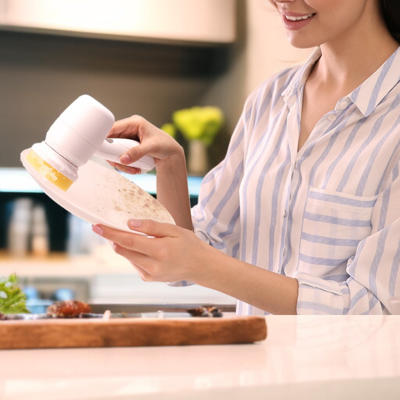  무선 전동 청소 브러시 다기능 주방/화장실 세척기