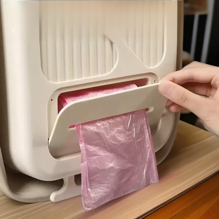 손쉽게 접을 수 있는 쓰레기통 구조