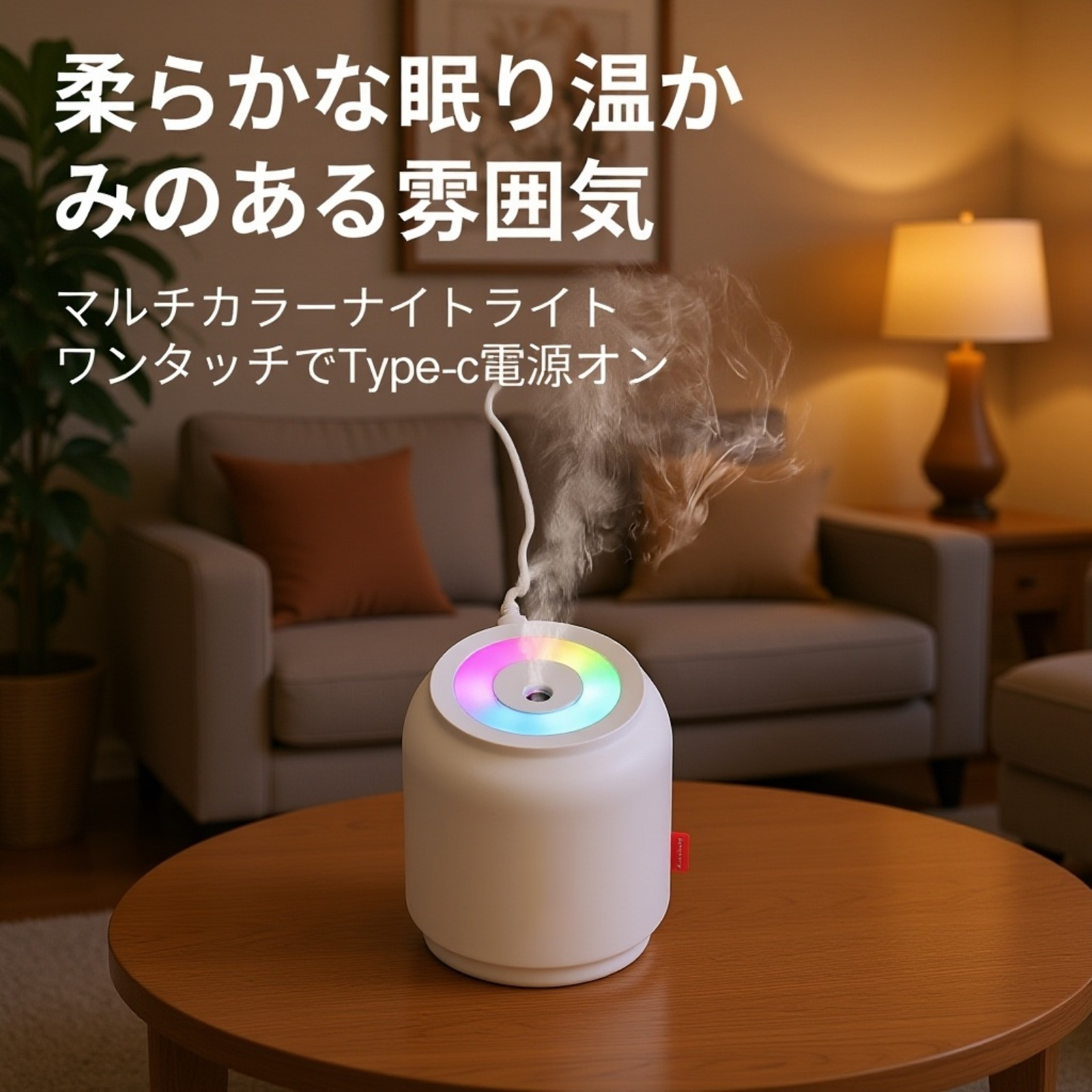 ポータブルミニ加湿器