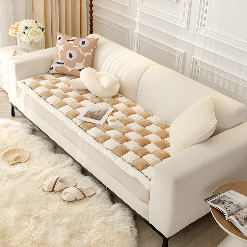 厚手のふかふか滑り止めソファクッション