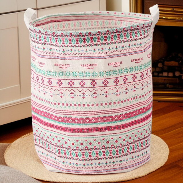 Faltbarer Stoffaufbewahrungskorb für Kleidung