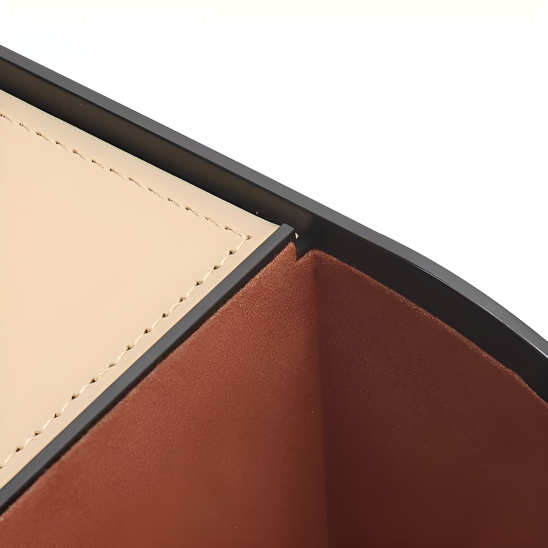 Caja de pañuelos y portavasos para respaldo de asiento de coche