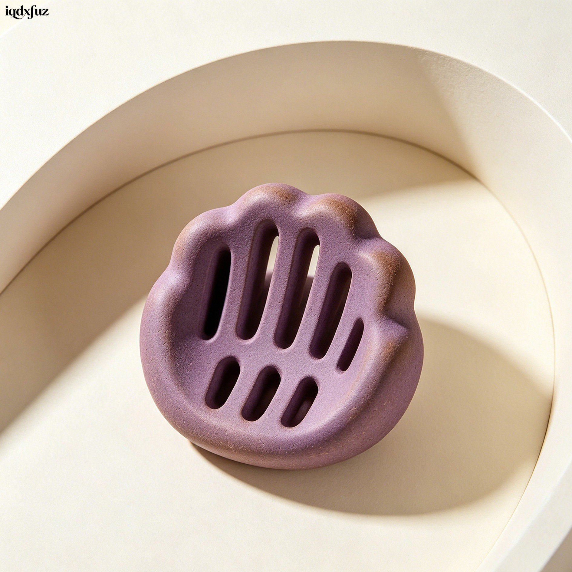 Zisha Bath Sponge Holders mounted in a modern bathroom