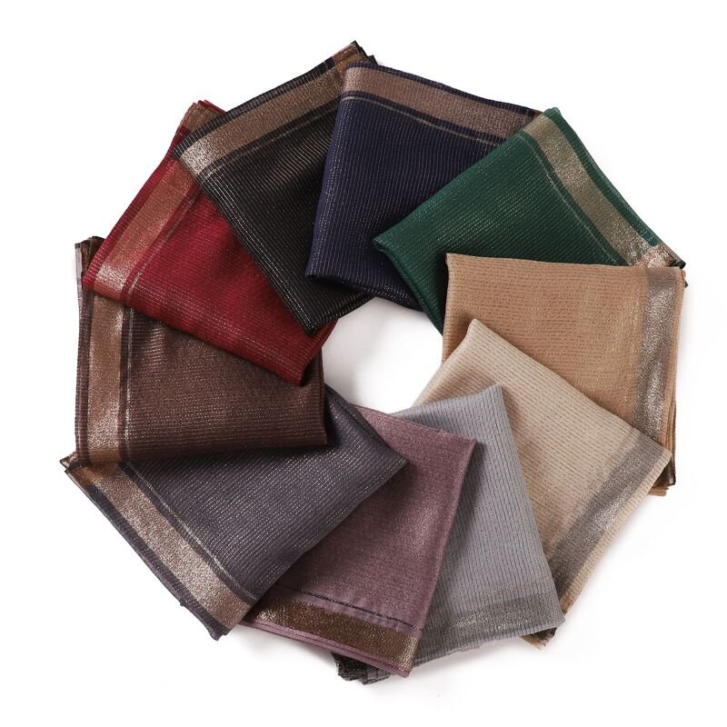 シルクスクエアスカーフショール