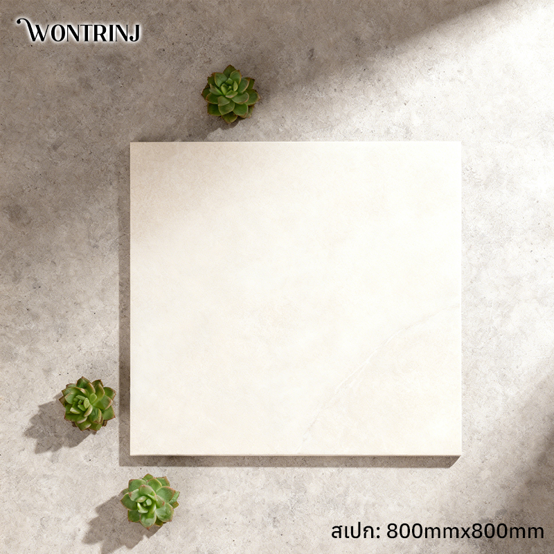 กระเบื้องสี่เหลี่ยมพื้นผิวเรียบ