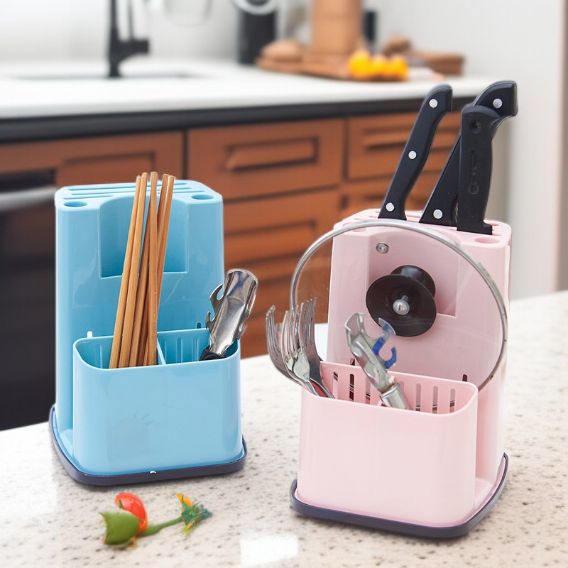 ชั้นวางเก็บช้อนส้อมและมีดสไตล์นอร์ดิกอเนกประสงค์