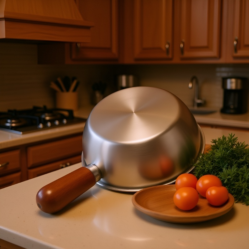 Olla multifuncional de acero inoxidable para sopa y fideos