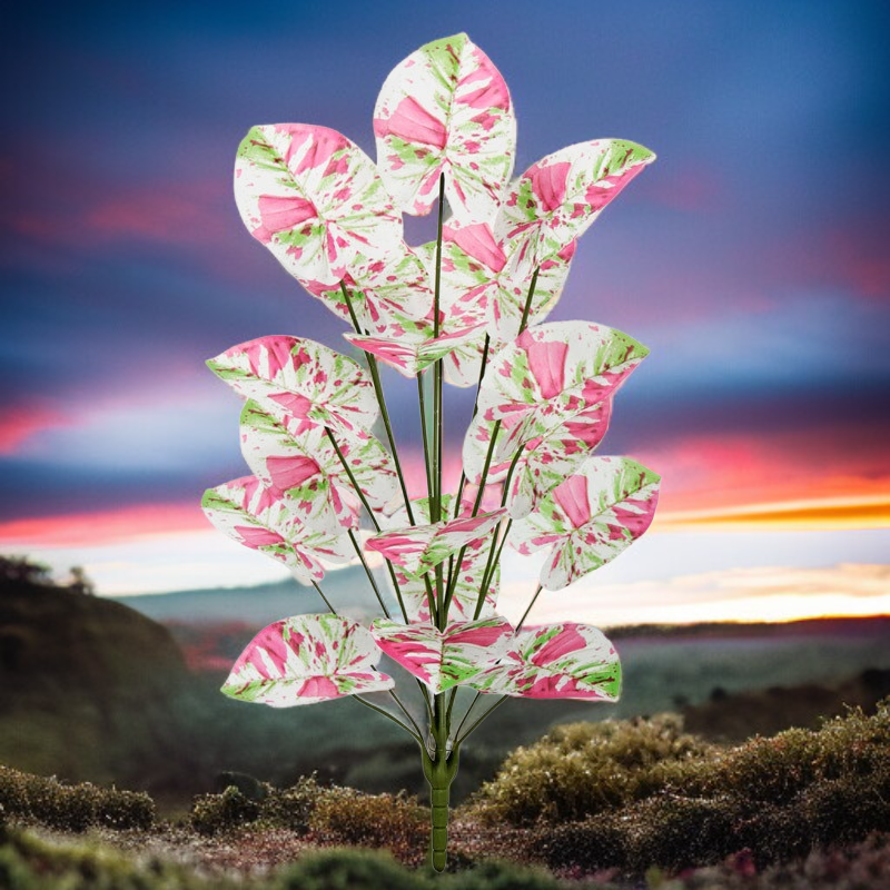 多色人工カラーリリー観葉植物　インテリア装飾用