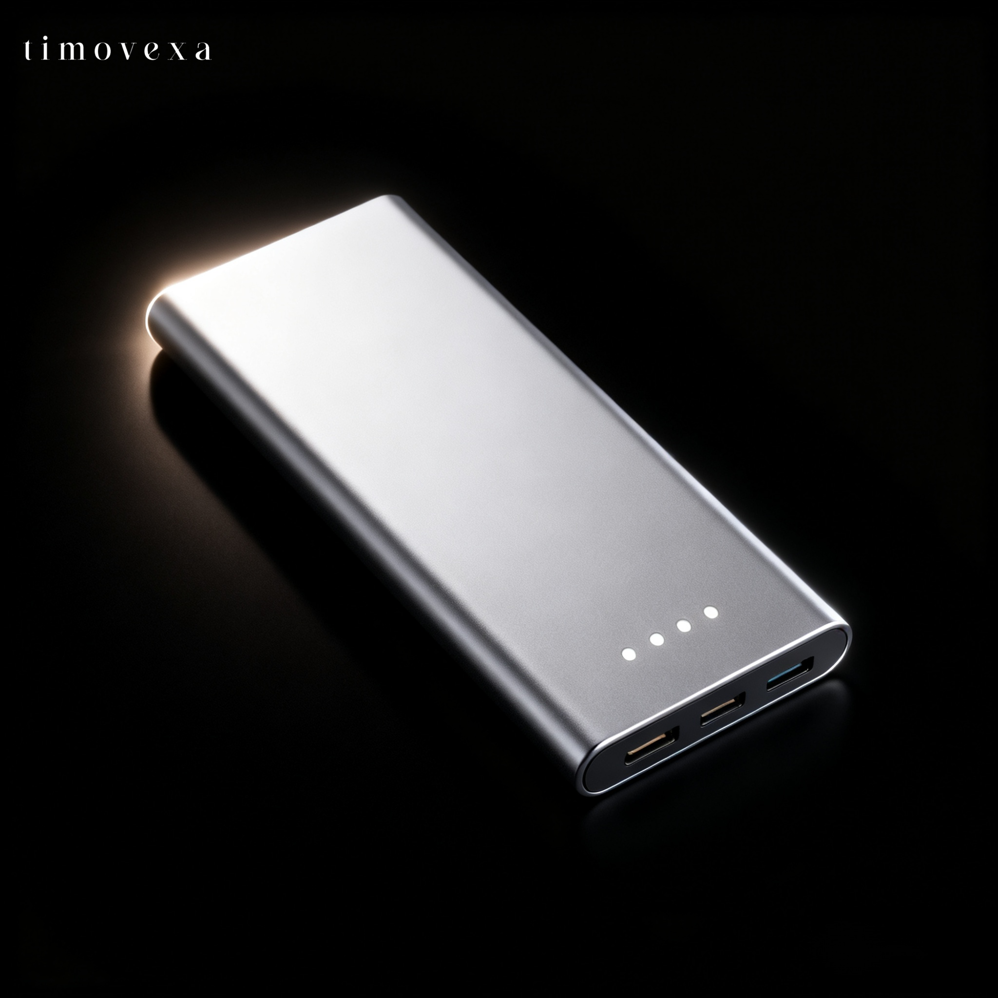 고속 충전 지원 파워뱅크 사용 모습