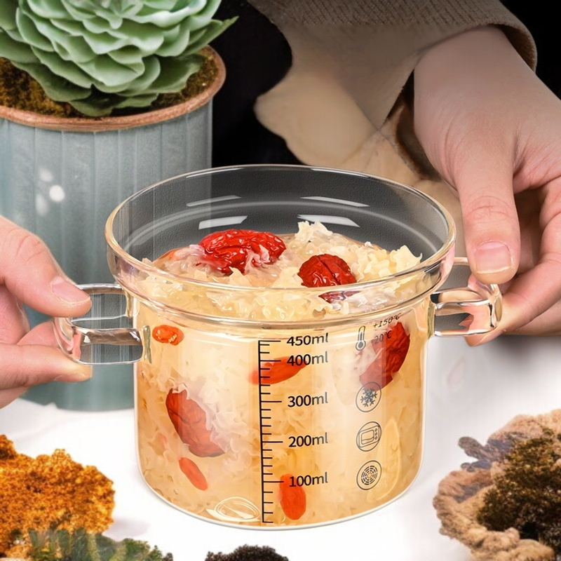 Küchenzubehör: Kleine Glasschale für Haushaltsgebrauch