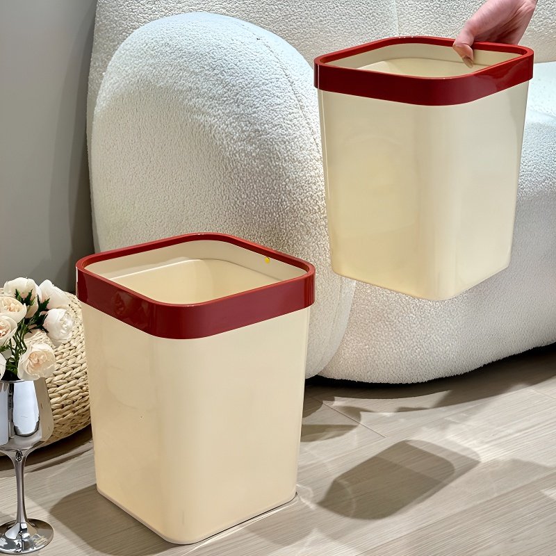 Simple wastebasket for bedroom and kitchen