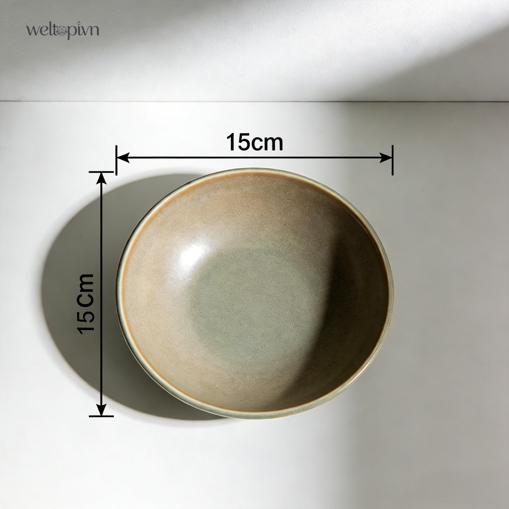 จานและชามเซรามิกคุณภาพสูง