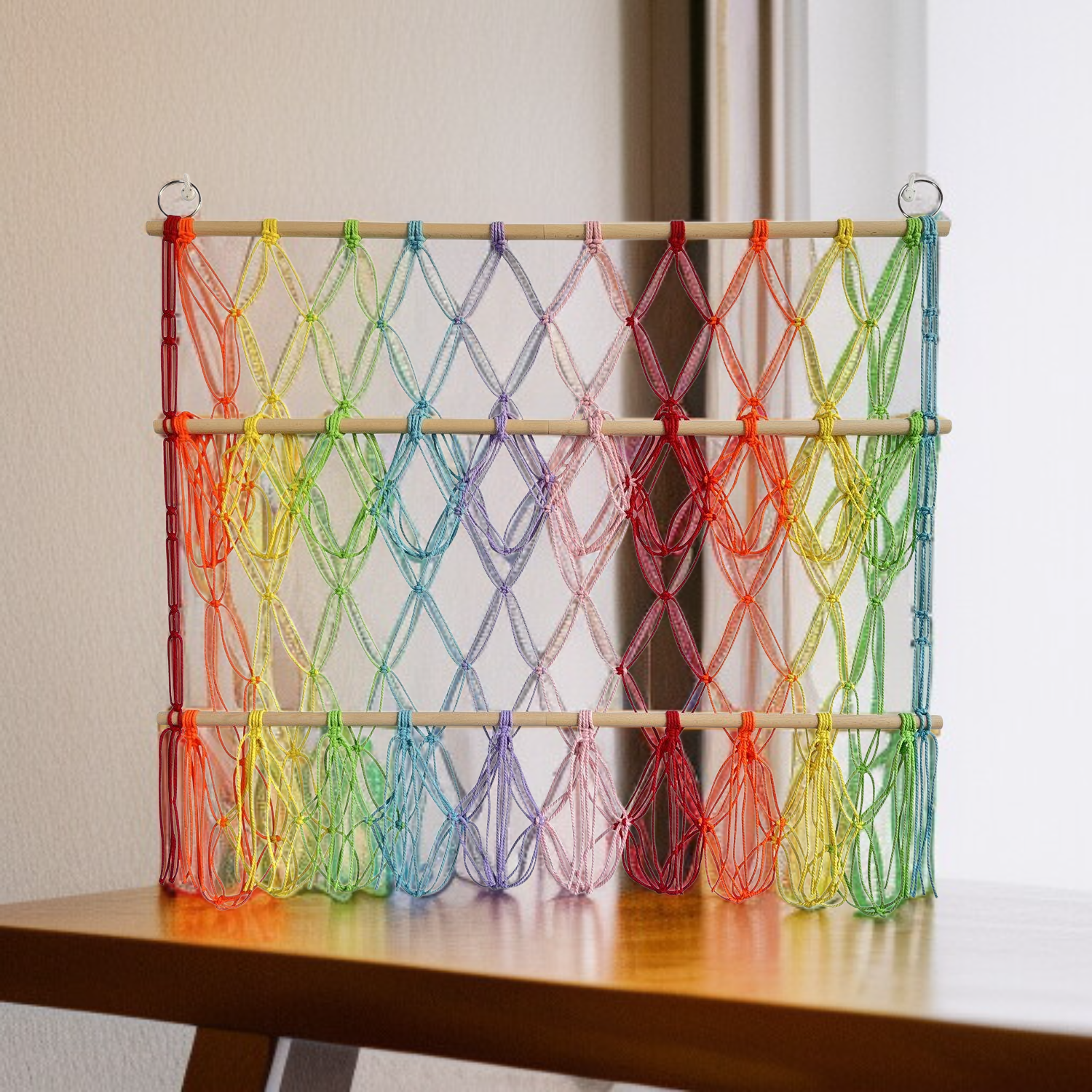 보헤미안 짠 수납장