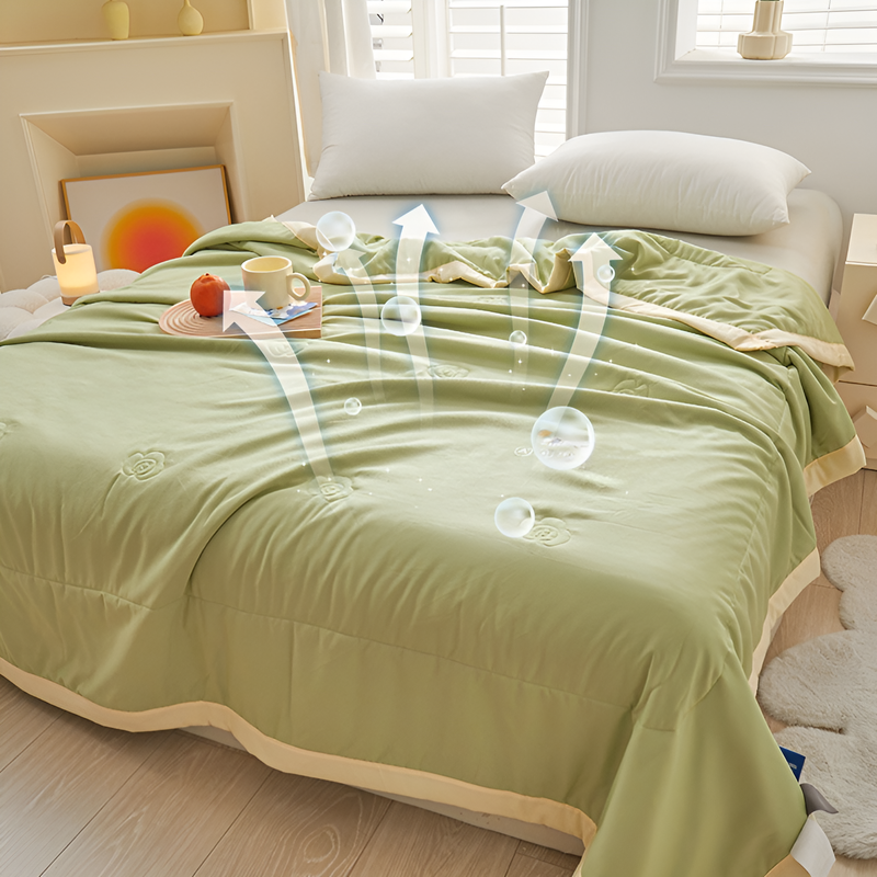 기계세탁 가능한 여름용 대두 충전 이불