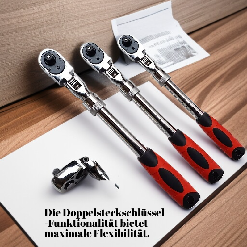 Verlängerter Doppel-Steckschlüssel 