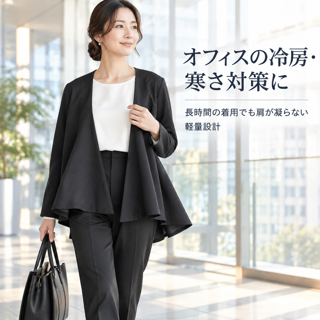 春秋日本風シンプル通勤ジャケット