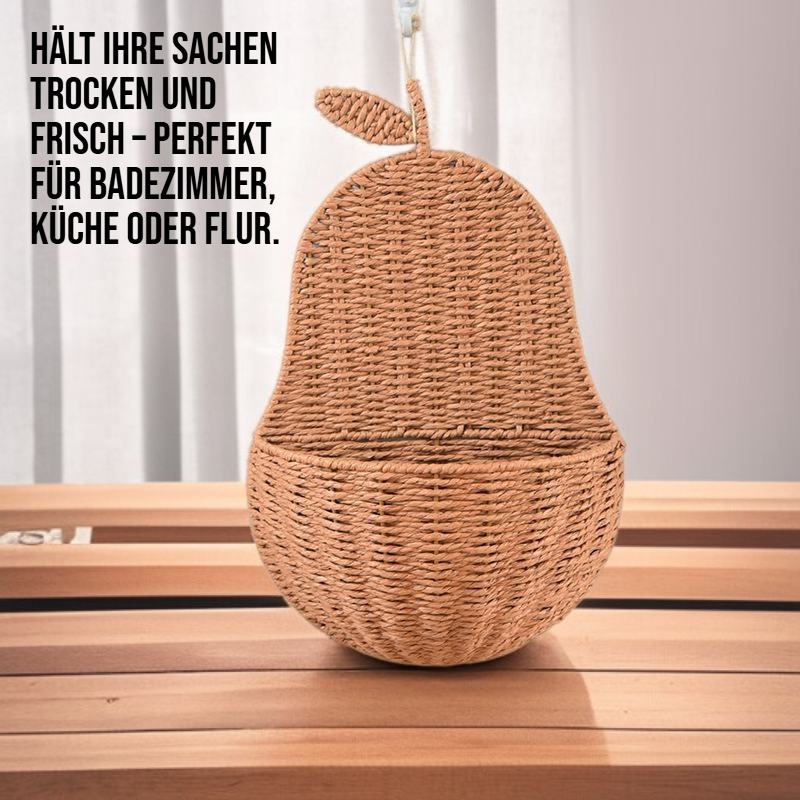 Praktischer Wandkorb zur Aufbewahrung von Küchenutensilien