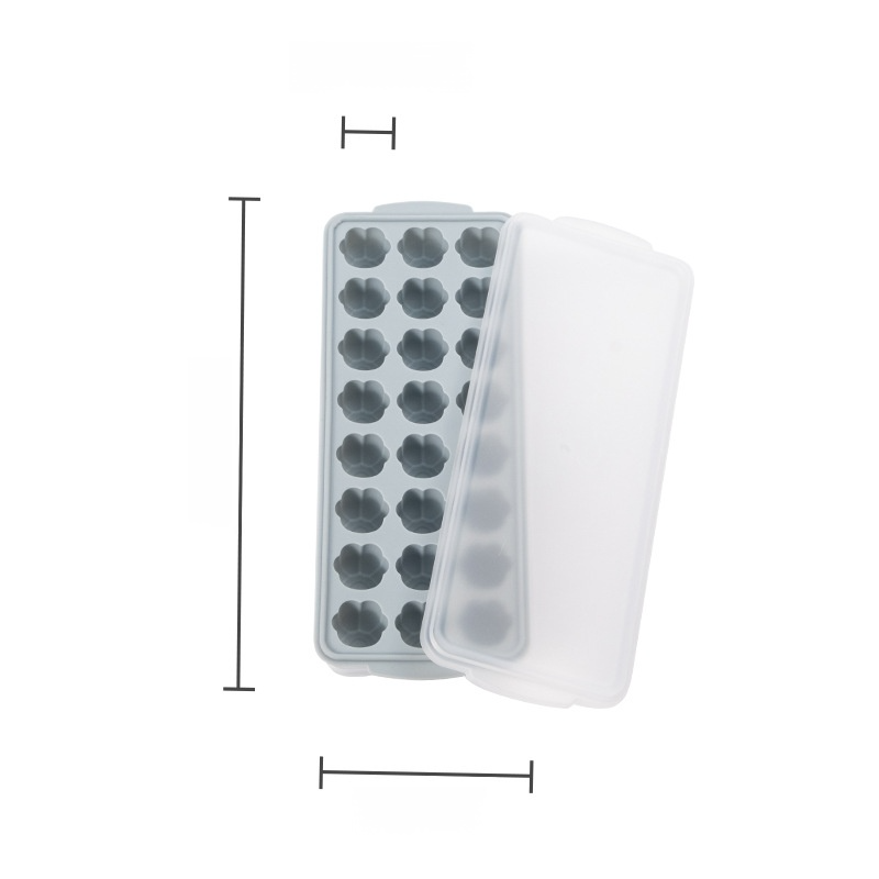 Heart Shaped Silicone Ice Cube Tray