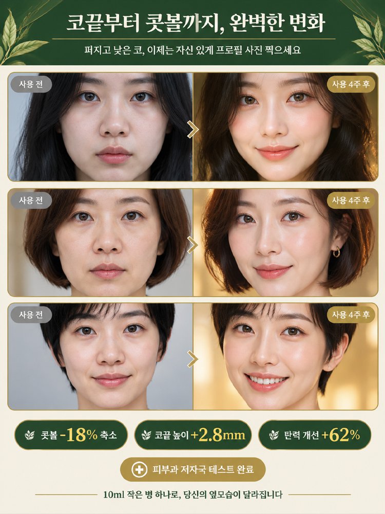 3D 입체 코 라인 케어 에센셜 오일