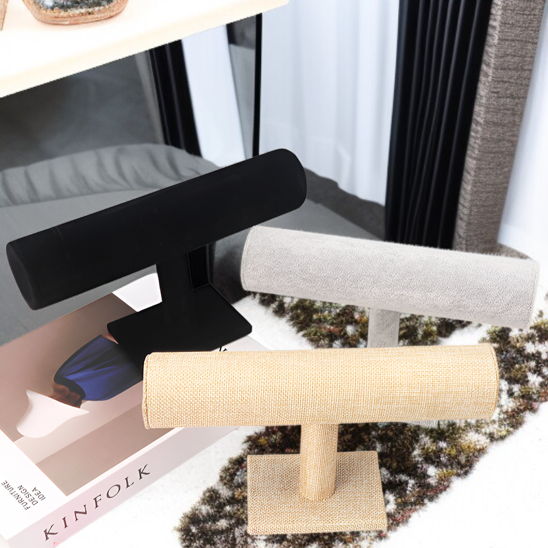 Armbandständer, Armband-Samt, einlagig, Uhrenständer, Stützstand, Aufbewahrung, Display-Requisiten, 