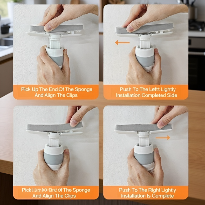 Mini Hands-Free Lazy Handheld Mop