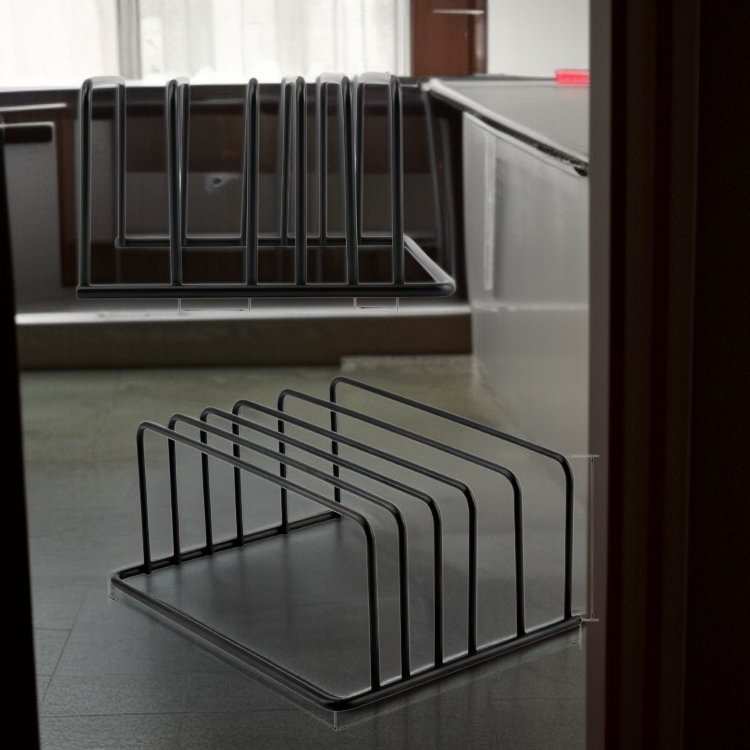 フロアラックとしてのまな板収納ラック