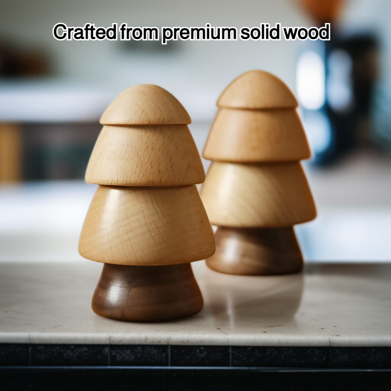 Wooden Household Toothpick Jar