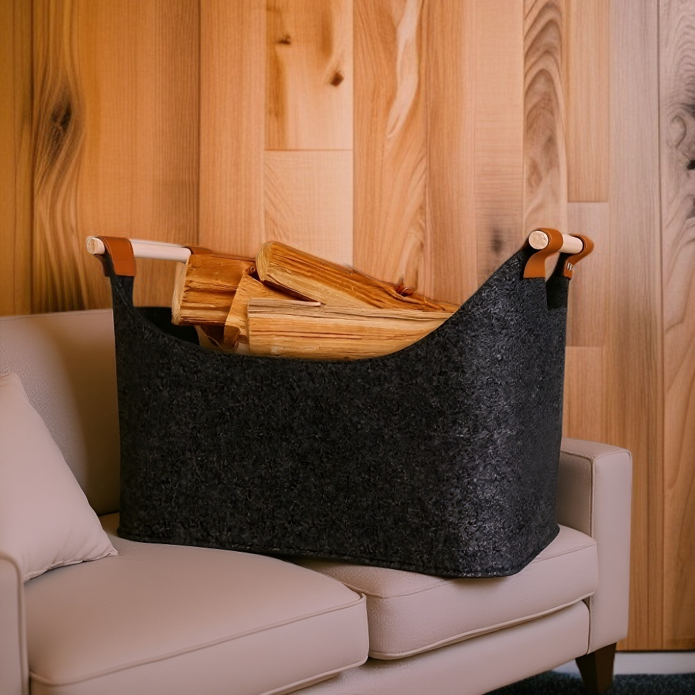 フェルト製ショッピングバッグ