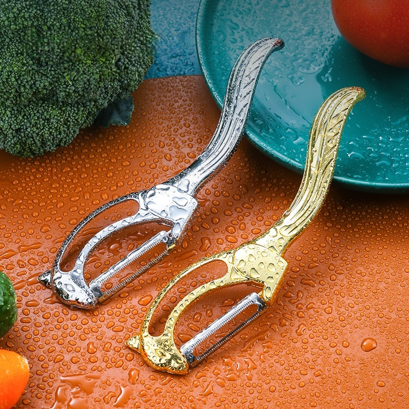 多功能锌合金松鼠型削皮器