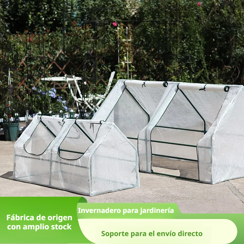 Invernadero doméstico a prueba de heladas para balcón, patio y jardín