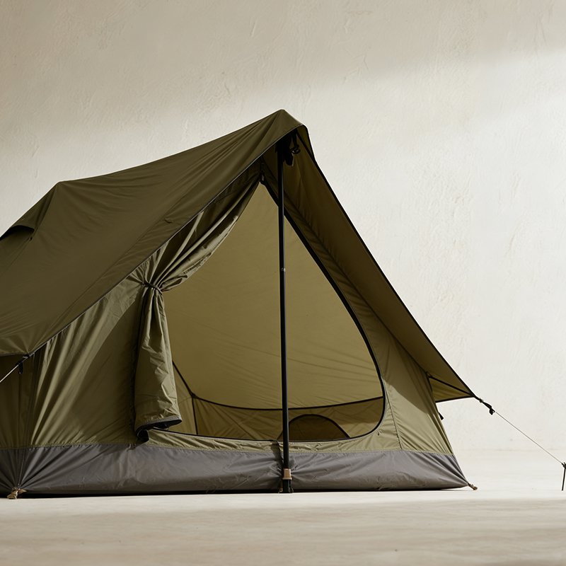 軽量で携帯しやすいキャンプテント