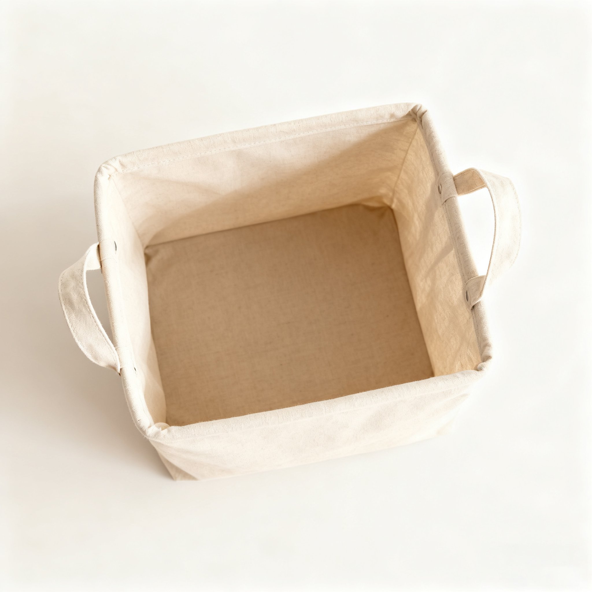 심플한 패브릭 수납 바구니