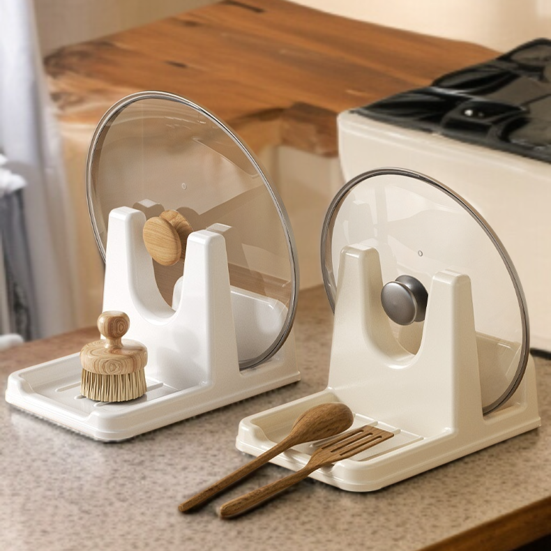 다용도 가정용 수납선반 주방 스탠드 거치대 물빠짐선반 다용도 도마수납선반 냄비뚜껑선반 냄비삽선반