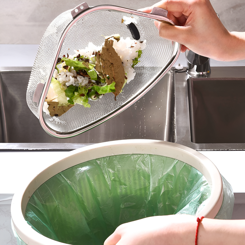 キッチンシンク用水切りバスケットステンレスフィルター