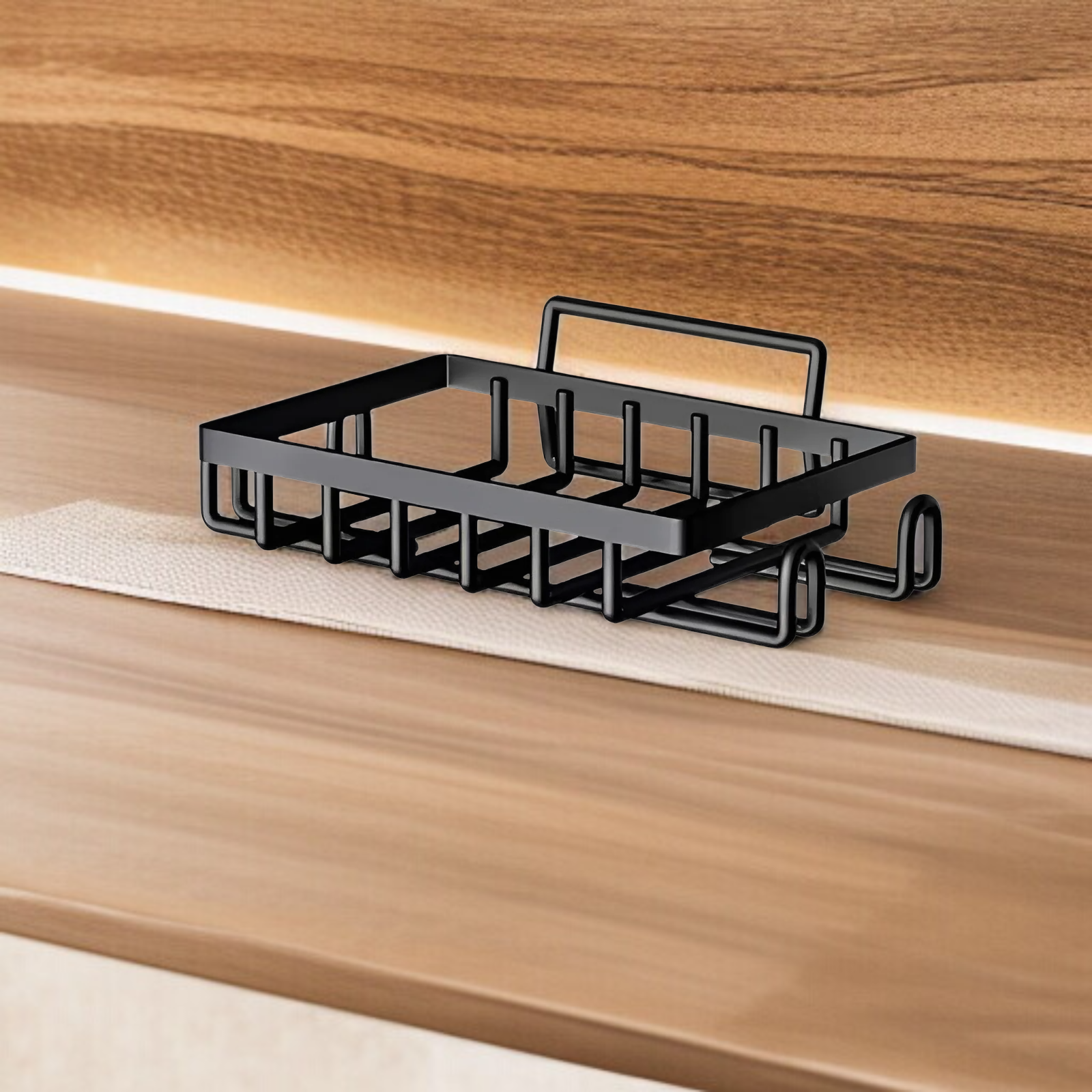 Organizador de baño de pared