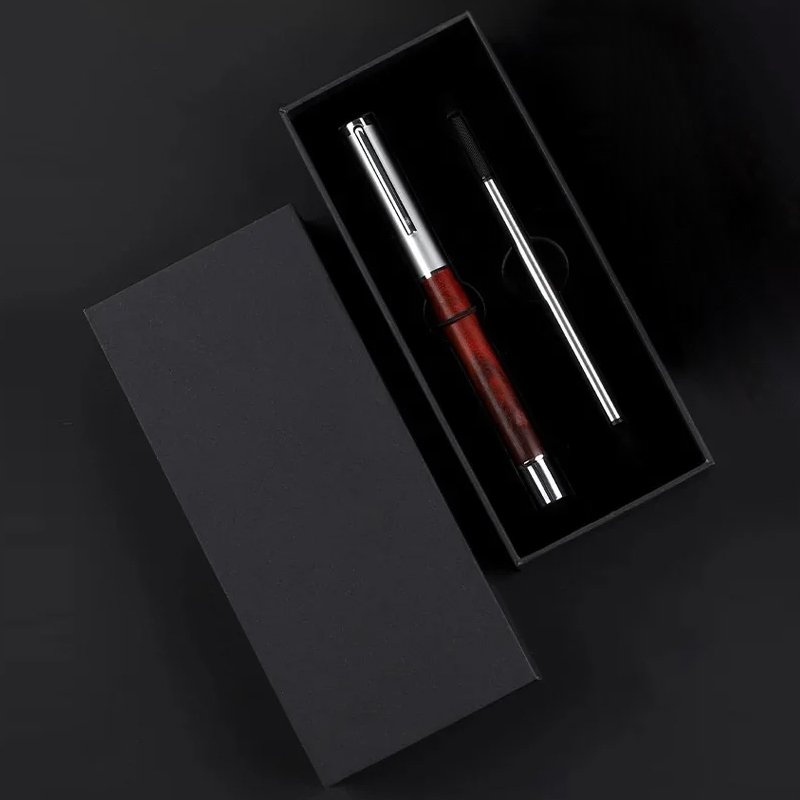 Luxury Rosewood Ballpoint Pen Gift Box