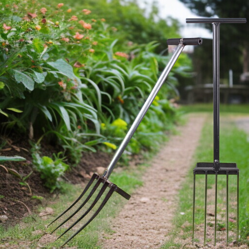 생강을 쉽게 파는 망간강삽 도구