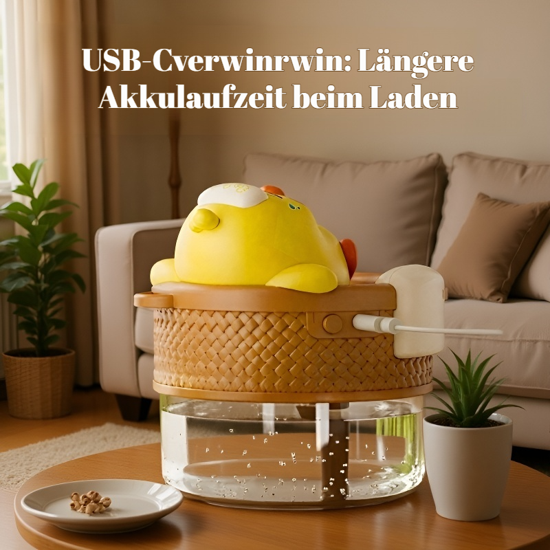 Dampfente Nachtlicht Mini Tischluftbefeuchter