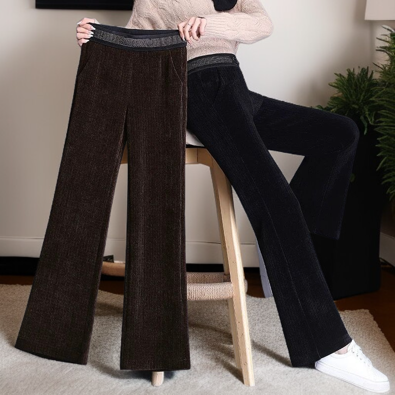 코듀로이 일자형 바지