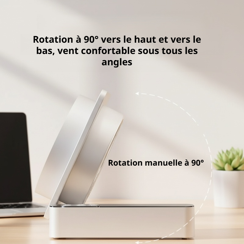 Ventilateur pliable adapté à toutes les pièces