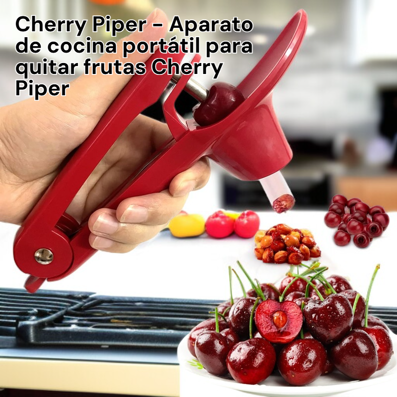 Deshuesador de cerezas portátil, herramienta de cocina multifuncional
