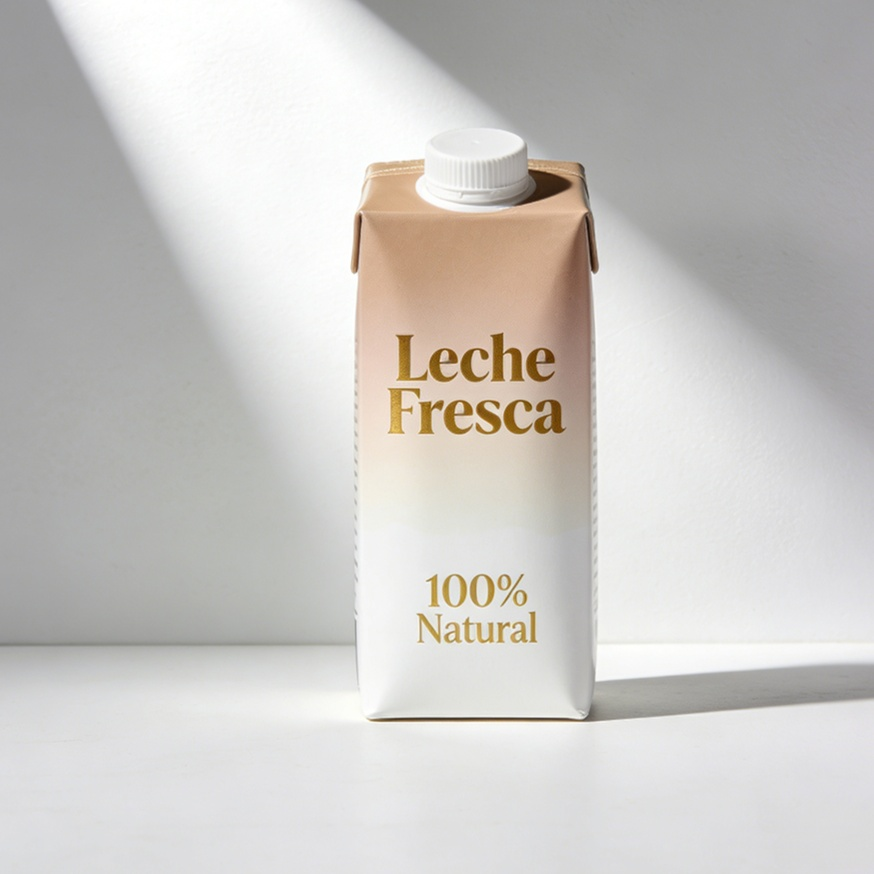 Paquete familiar de leche fresca (5 botellas)