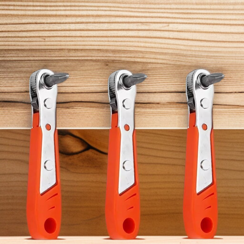 Bidirectional ratchet Wrench Wrench Set Enlarged Gear Nonslip handle Small space Zinc alloy collet S