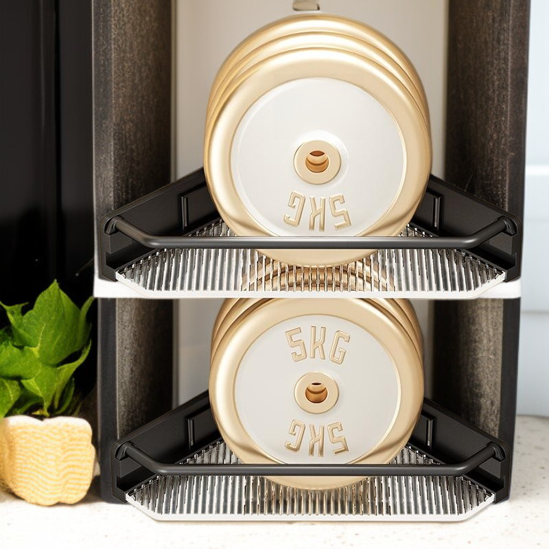 라이트 럭셔리 아크릴 세면대 선반 욕실 수납 선반 화장실 화장품 실용 예술 선반