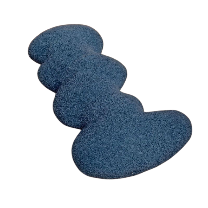 Cloud-shaped sandwich pillow