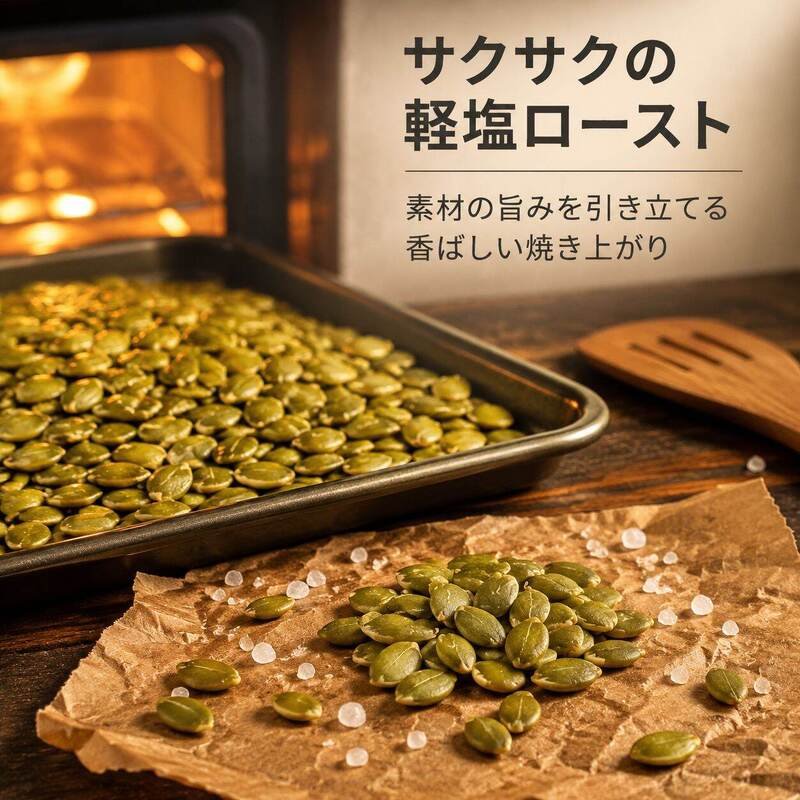 妊婦専用大容量塩味かぼちゃの種 焼きスナック