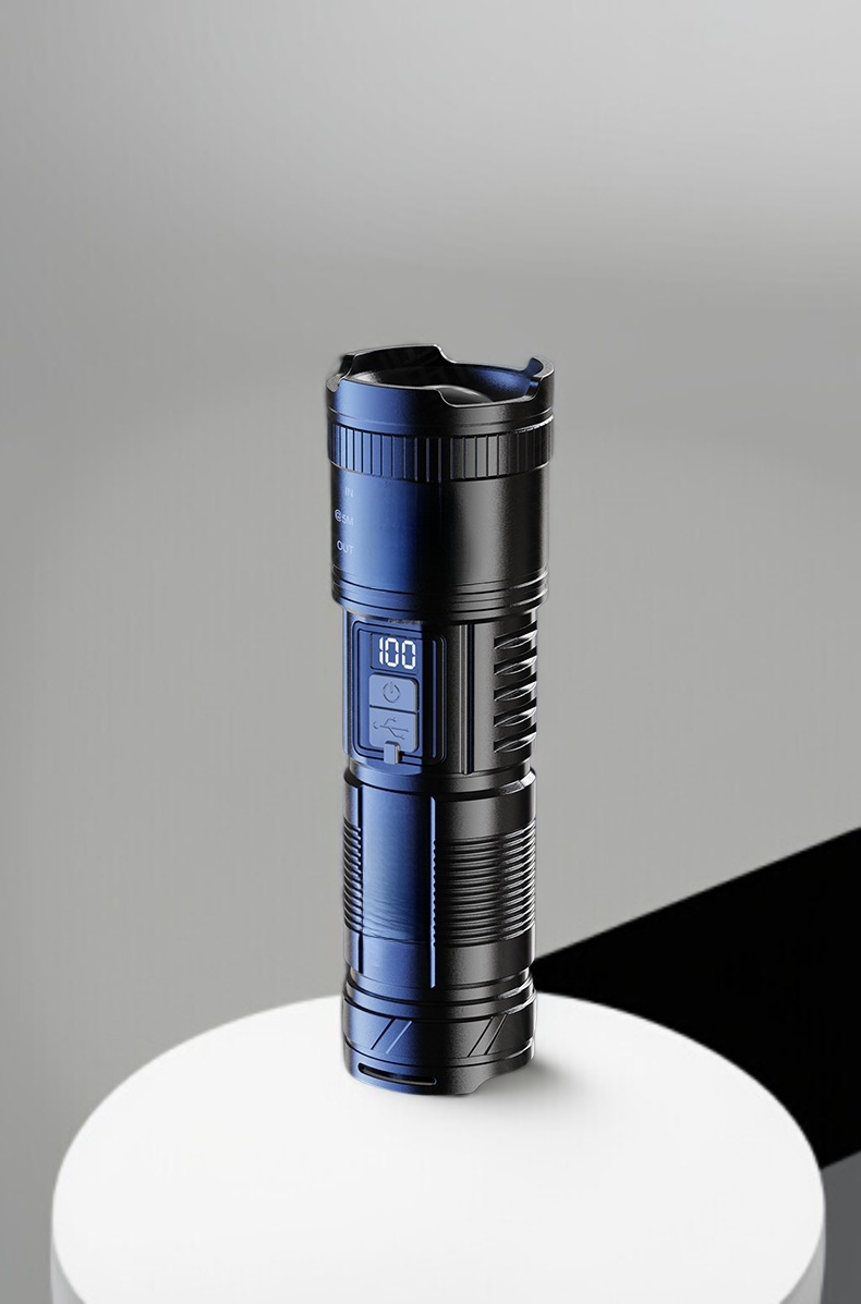 Wasserfeste und stoßfeste Taschenlampe für Notfälle