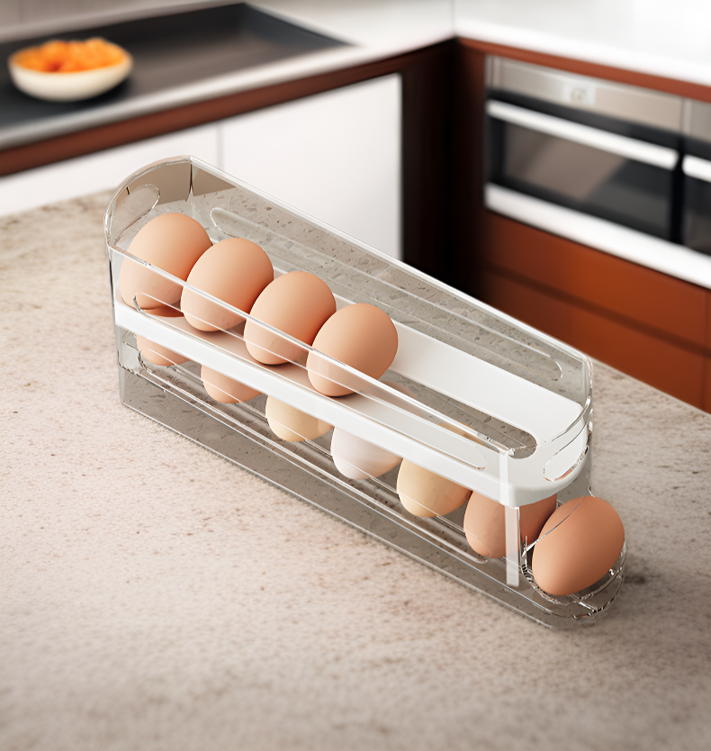손잡이 달린 계란 컨테이너