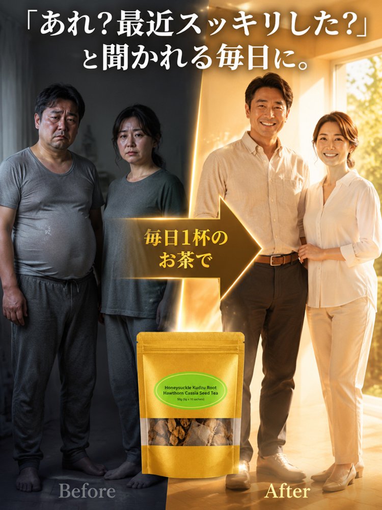 毎日の健康習慣に、血糖・血脂ケアの天然ハーブティー