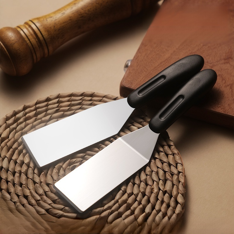 ステンレス製のスパチュラ